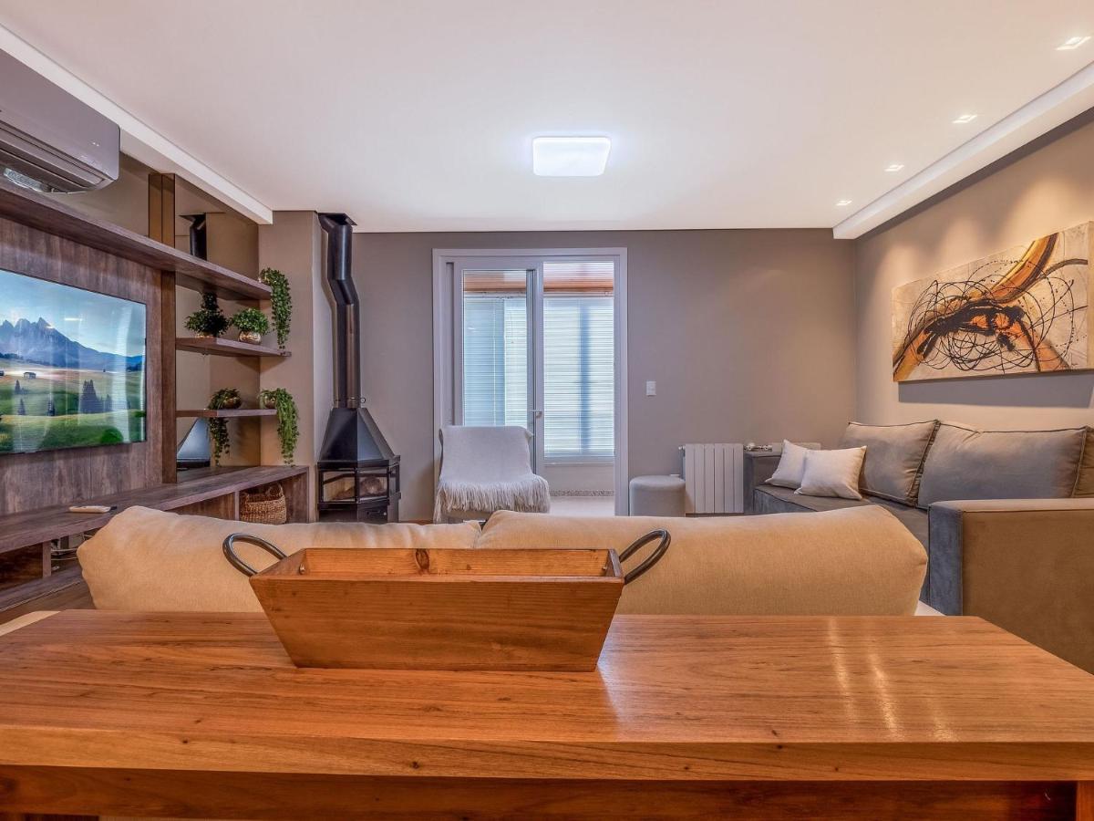 Apartament Flores Da Montanha 204C - Apto Borges De Medeiros Gramado 600 Metros Rua Coberta Zewnętrze zdjęcie