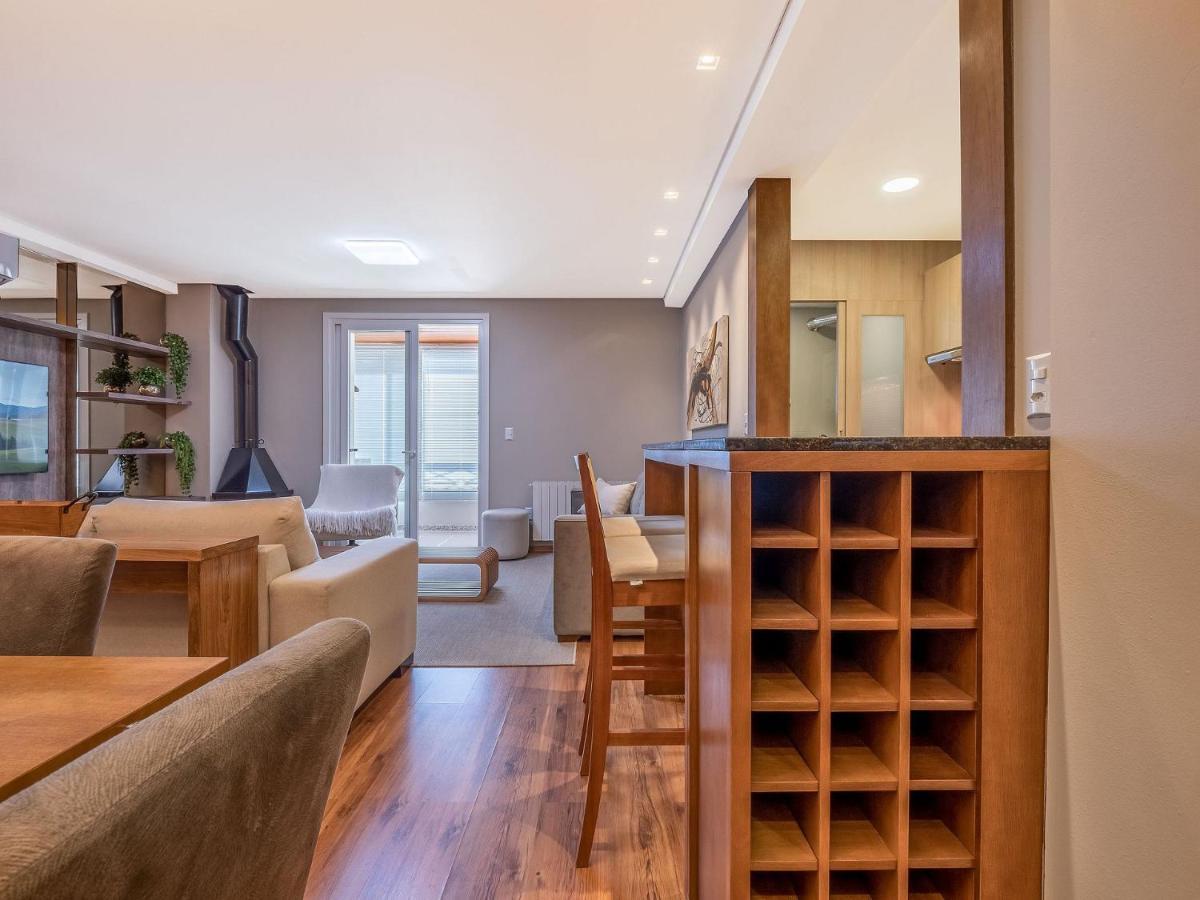 Apartament Flores Da Montanha 204C - Apto Borges De Medeiros Gramado 600 Metros Rua Coberta Zewnętrze zdjęcie