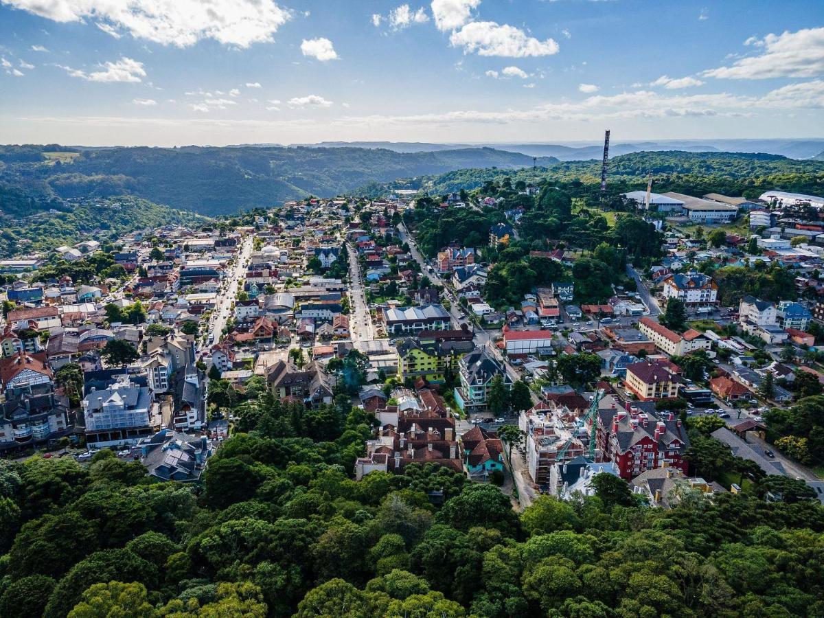 Apartament Flores Da Montanha 204C - Apto Borges De Medeiros Gramado 600 Metros Rua Coberta Zewnętrze zdjęcie