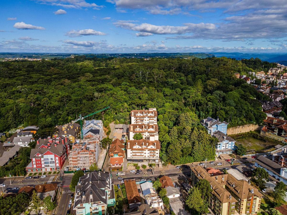 Apartament Flores Da Montanha 204C - Apto Borges De Medeiros Gramado 600 Metros Rua Coberta Zewnętrze zdjęcie
